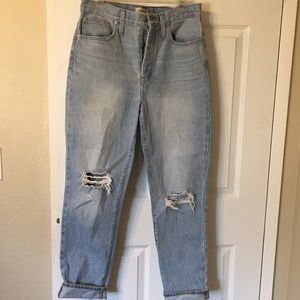 madewell Classic straight jeans size 29